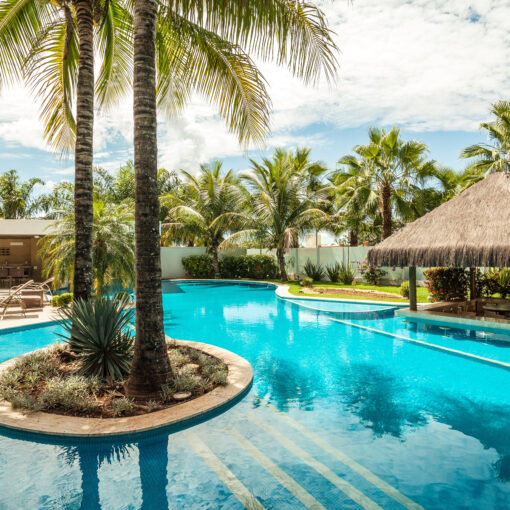 Piscina com Pastilha Jatobá