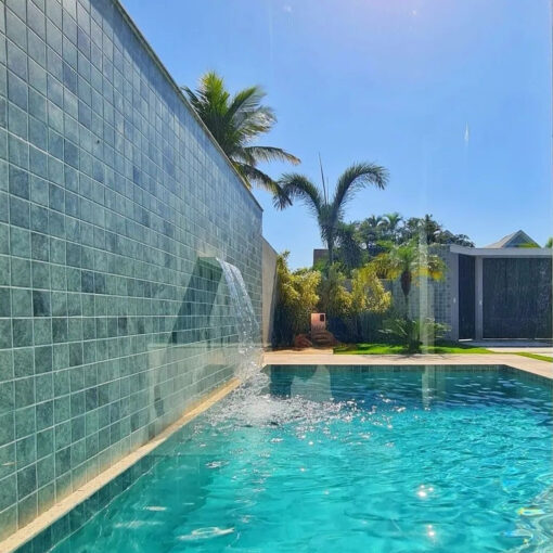 Piscina com Revestimento Palau Acetinado 7230